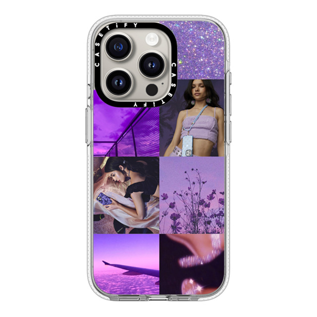 CASETiFY iPhone 15 Pro ケース クリア クリア ケース MagSafe対応 Custom Photo Grid Case casetify