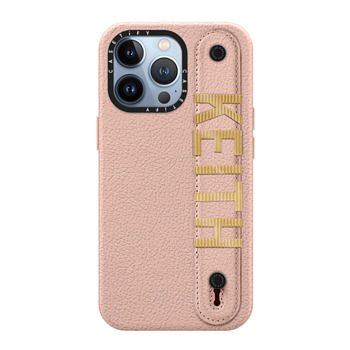 casetify iPhone11用 ハンドベルト レザーケース ピンク | tspea.org