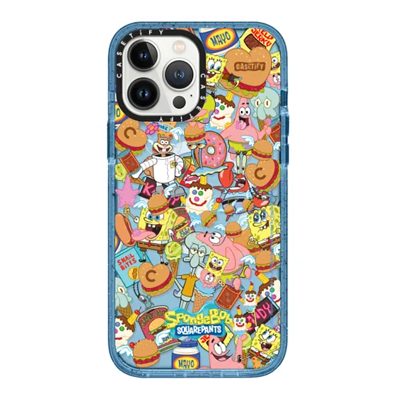 CASETiFY x SpongeBob iPhone 13 Pro Max Puffy Case - Yellow (Spongebob)