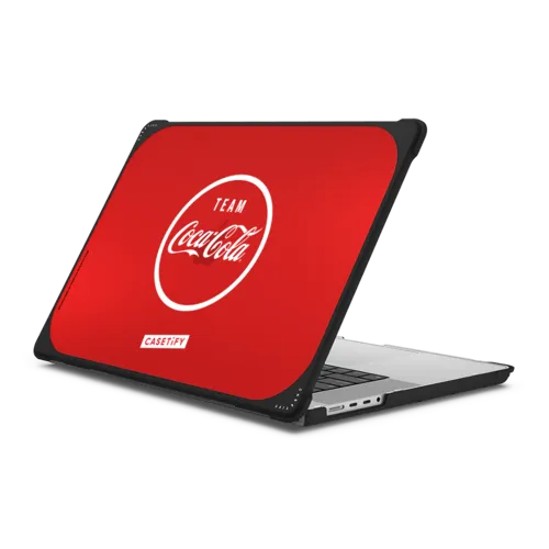 MacBook Pro 16-inch (M1 - M4) - Classic Team Coca-Cola Laptop Case