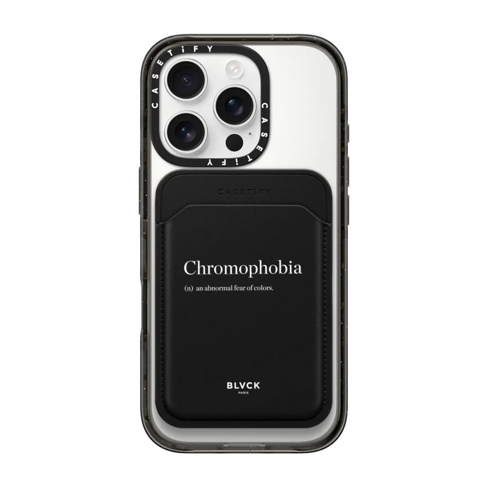 Snappy™ BioVeg Wallet MagSafe Compatible - BLVCK Chromophobia Snappy Wallet