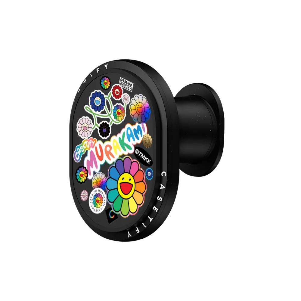 Wireless Car Charger MagSafe Compatible  - FLOWERS STICKER MANIA POWERTHRU WIRELESS CAR CHARGER