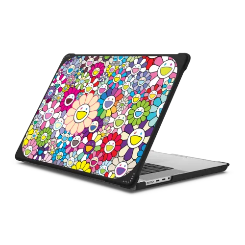 MacBook Pro 16-inch (M1 - M5) - FLOWERS BLOOM (RAINBOW) LAPTOP CASE