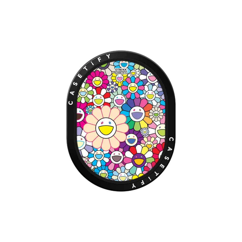 Wireless Car Charger MagSafe Compatible  - FLOWERS BLOOM (RAINBOW) POWERTHRU WIRELESS CAR CHARGER
