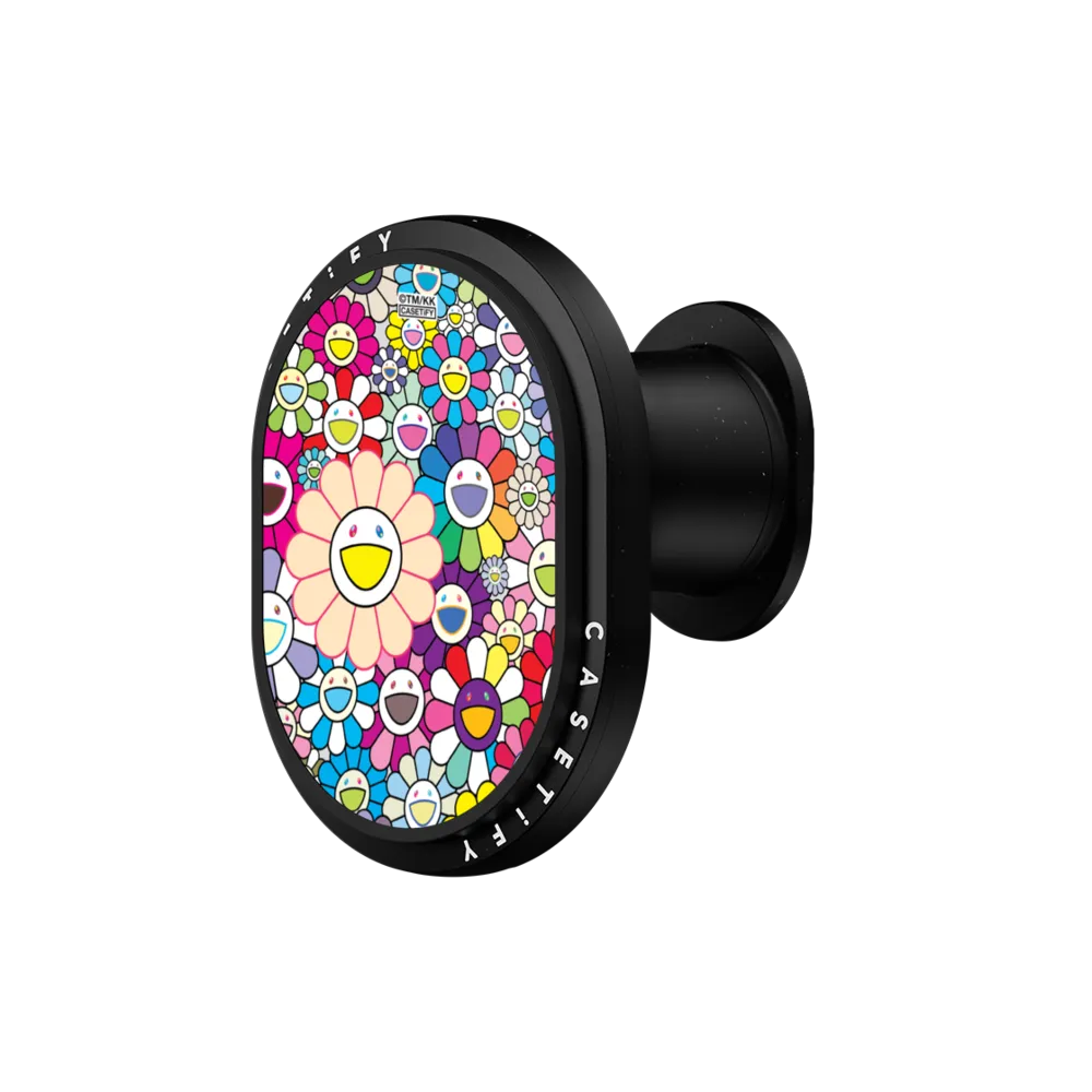 Wireless Car Charger MagSafe Compatible  - FLOWERS BLOOM (RAINBOW) POWERTHRU WIRELESS CAR CHARGER