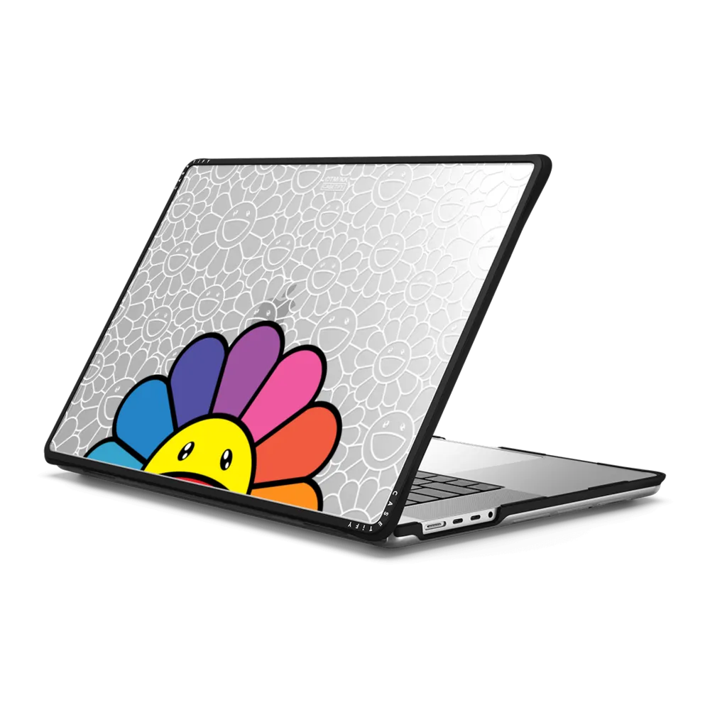 Impact MacBook Pro 16-inch (M1 - M4) Case - SMILE (RAINBOW) LAPTOP CASE