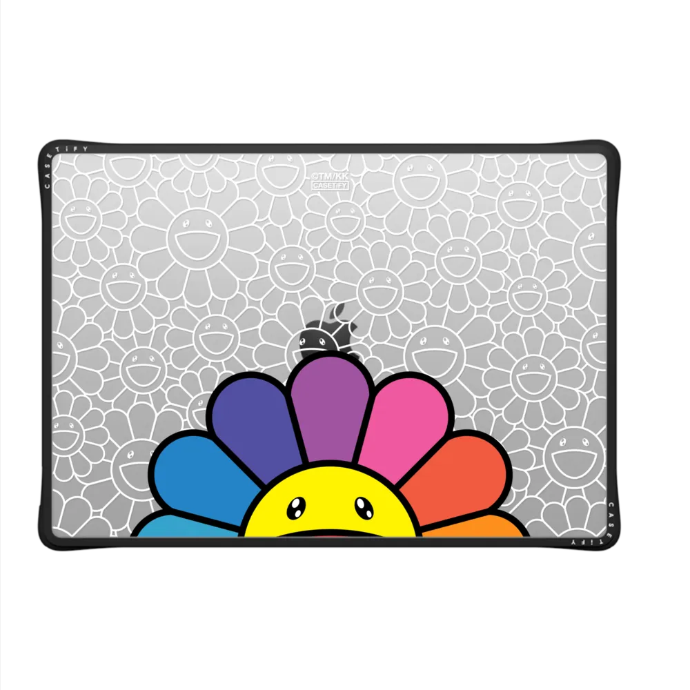 Impact MacBook Pro 16-inch (M1 - M4) Case - SMILE (RAINBOW) LAPTOP CASE