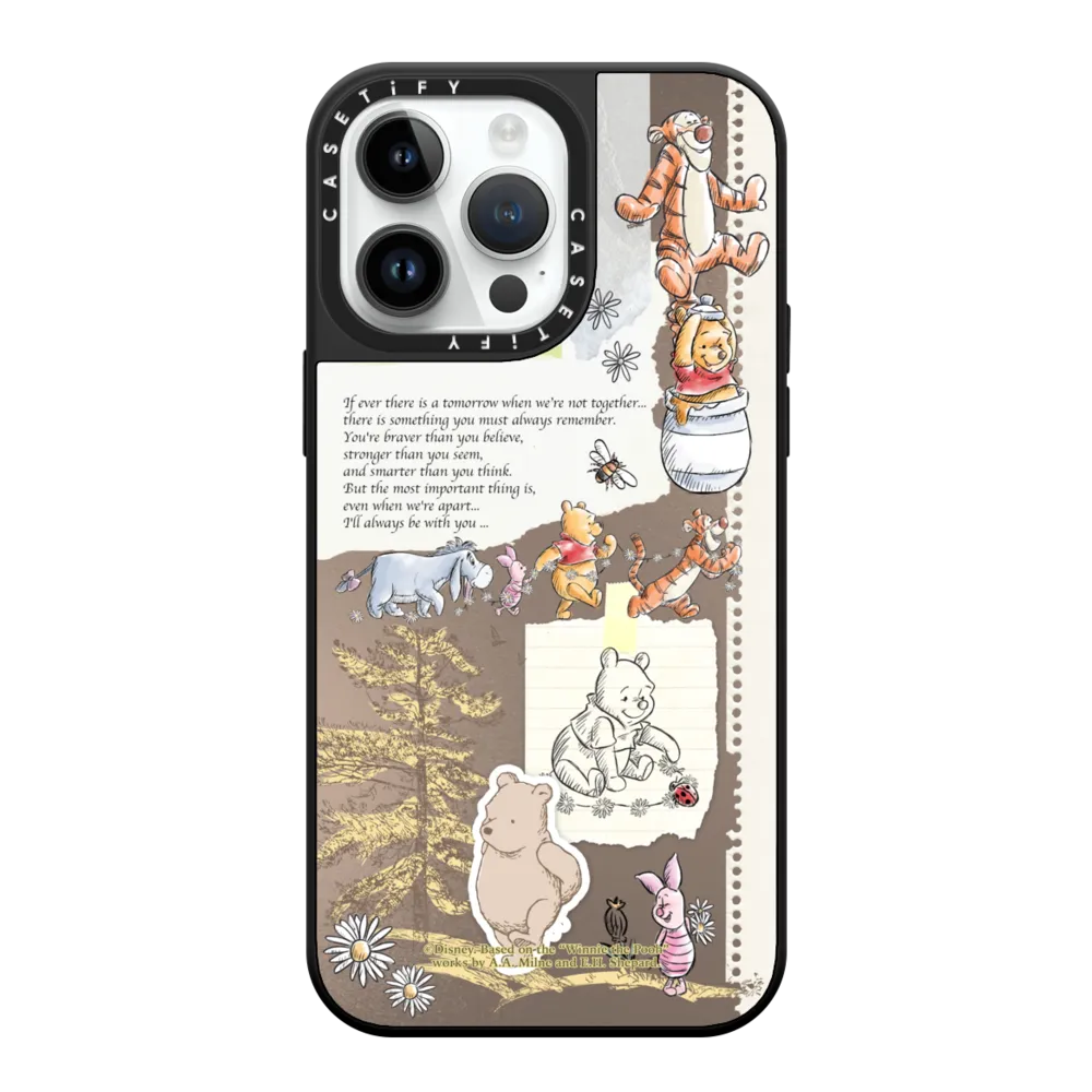 Mirror iPhone 14 Pro Max Case MagSafe Compatible - Vintage Collage Case