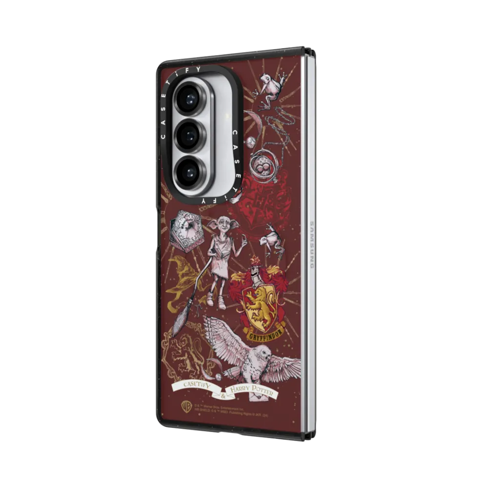 Impact Magnetic Galaxy Z Fold7 Case - Gryffindor Case