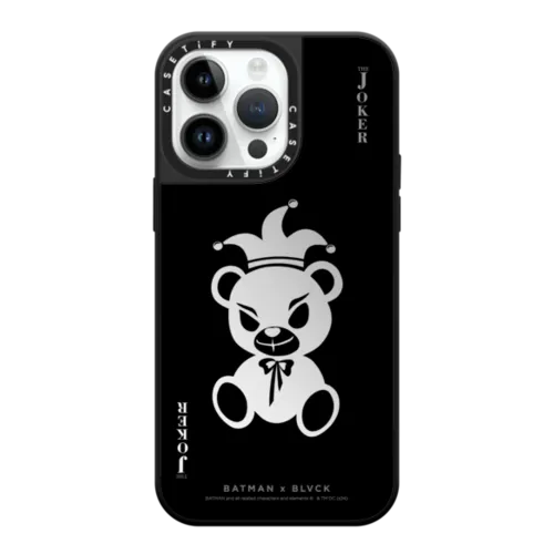 iPhone 14 Pro Max - Batman x BLVCK Joker Teddy Case - Black
