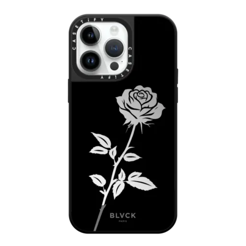 iPhone 14 Pro Max - BLVCK Flower Case - Black