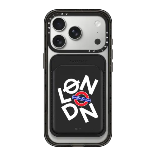 Snappy MagSafe Wallet - London Underground Pattern Snappy Wallet