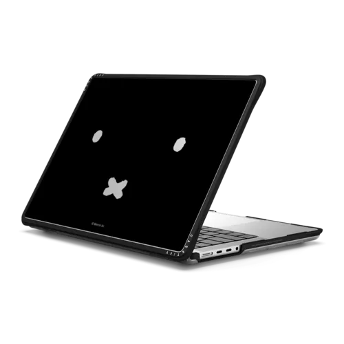 MacBook Pro 14-inch (M1 - M5) - Miffy Face Laptop Case (Black)