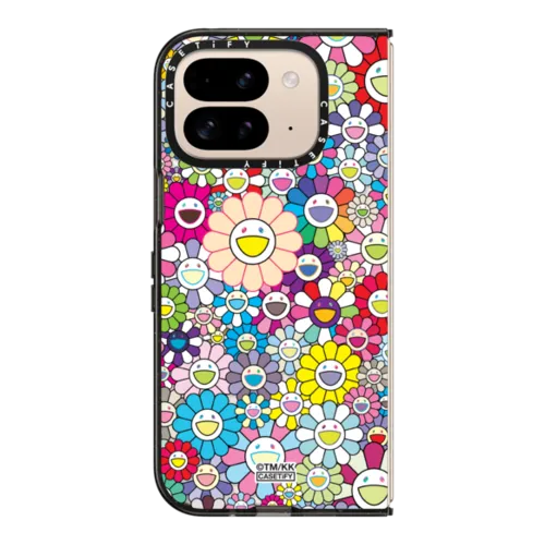 Google Pixel 9 Pro Fold - FLOWERS BLOOM (RAINBOW) PHONE CASE
