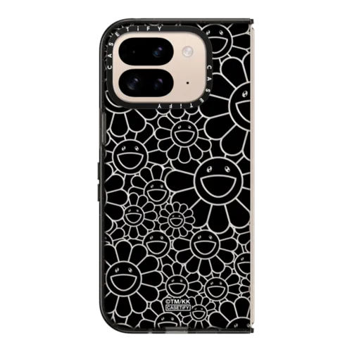 Google Pixel 9 Pro Fold - MULTI-FLOWERS (RAINBOW) PHONE CASE