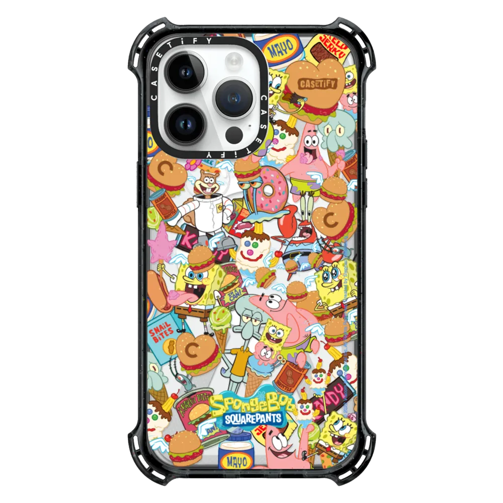 Bounce iPhone 14 Pro Max Case MagSafe Compatible - SpongeBob Picnic Jumble Case