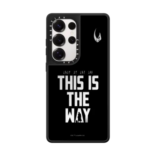 Galaxy S25 Ultra - This Is The Way - Black Case