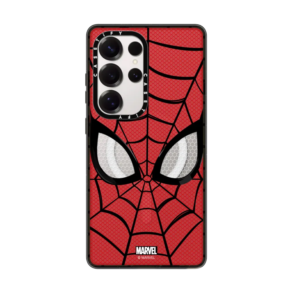 Impact Magnetic Galaxy S25 Ultra Case - Spider-Man Mask Case
