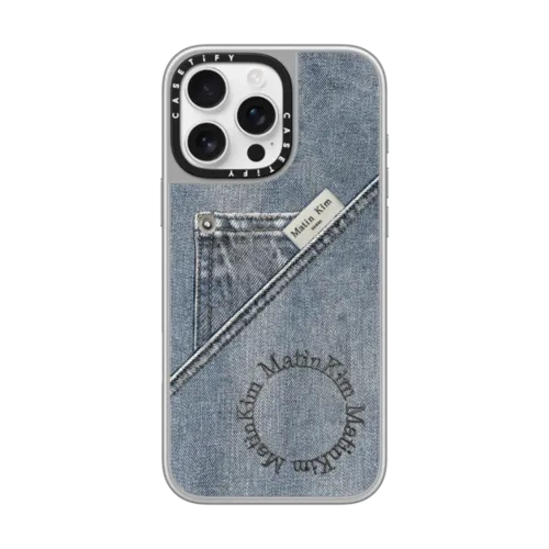 iPhone 16 Pro Max - Matin Kim Denim Pocket Case