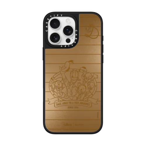 iPhone 16 Pro Max - Anniversary Edition: Donald Duck New Journey Gold Case