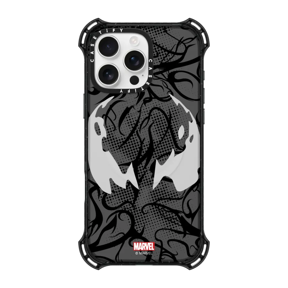 Bounce iPhone 16 Pro Max Case MagSafe Compatible - Venom Mask Case