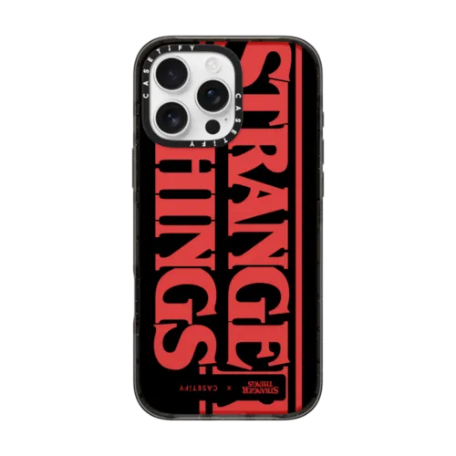 iPhone 16 Pro Max - Title Transparent Case - Red Edition