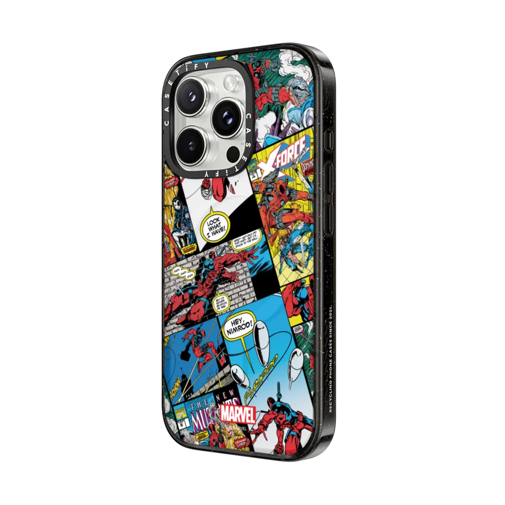 Impact iPhone 16 Pro Max Case MagSafe Compatible - Comic Collage Case