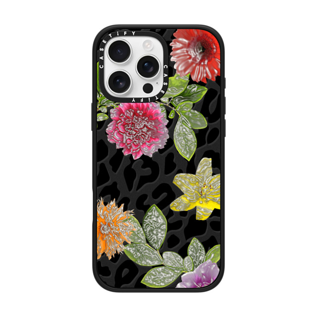CASETiFY iPhone 16 Pro Max ケース マットブラック インパクトケース MagSafe対応 Leopard,nature Leopard,nature レオパード Father's Day CASETiFY iPhone 16 Pro Max ケース マットブラック インパクトケース MagSafe対応 Leopard,nature Leopard,nature レオパード Father's Day