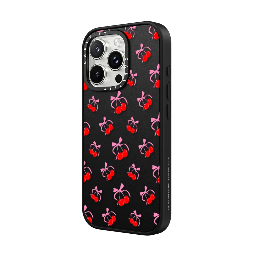 Impact iPhone 16 Pro Max Case MagSafe Compatible - Cherries Jubilee