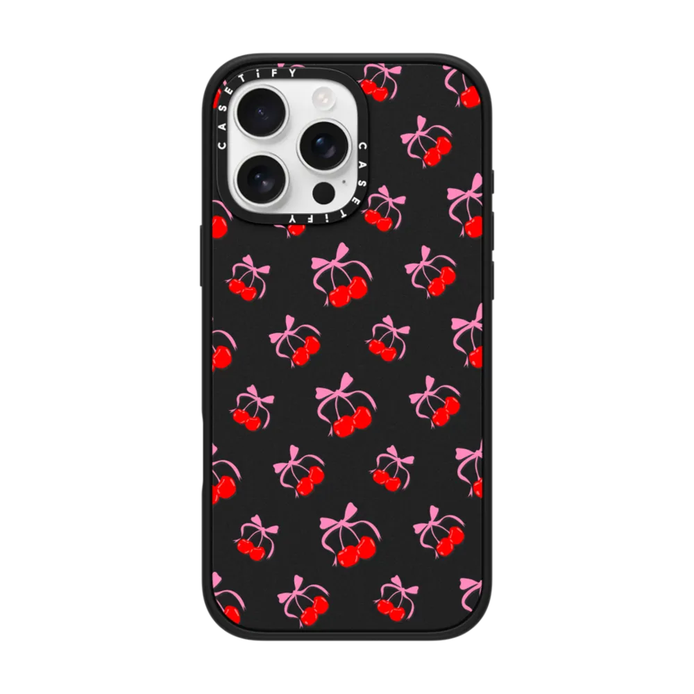 Impact iPhone 16 Pro Max Case MagSafe Compatible - Cherries Jubilee