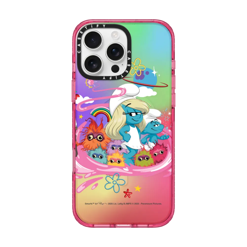 Impact iPhone 16 Pro Max Case MagSafe Compatible - Smurfs and the Poots Case - Movie Edition