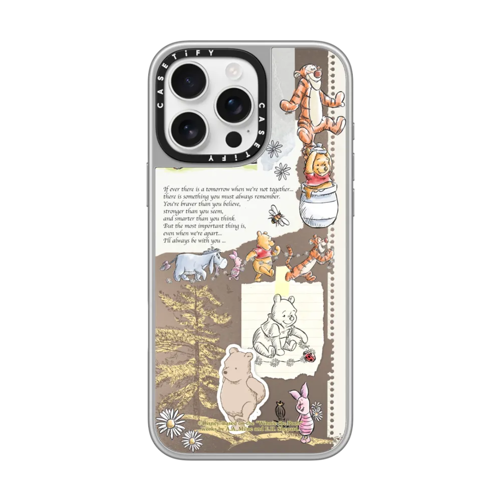 Mirror iPhone 16 Pro Max Case MagSafe Compatible - Vintage Collage Case