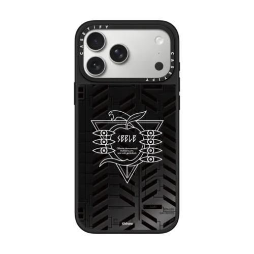 iPhone 17 Pro Max - Evangelion Custom Logo Phone Case - SYNC Rate - SEELE