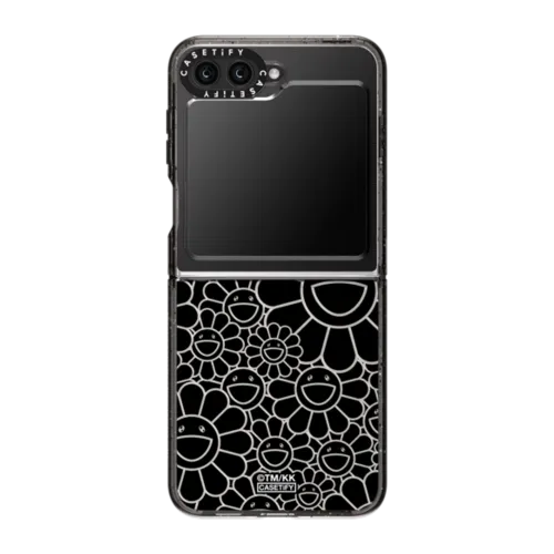 Galaxy Z Flip5 - MULTI-FLOWERS (RAINBOW) PHONE CASE