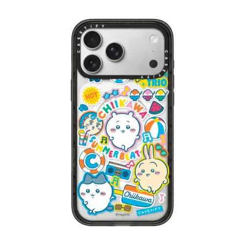 iPhone 17 Pro Max - Chiikawa Summer Party Sticker Case