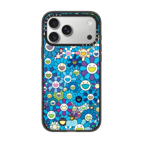 iPhone 17 Pro Max - FLOWERS BLOOM (BLUE) PHONE CASE