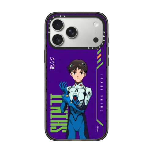 iPhone 17 Pro Max - Evangelion Custom Character Case - Shinji Ikari