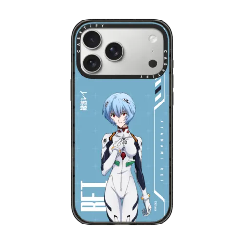 iPhone 17 Pro Max - Evangelion Custom Character Case - Rei Ayanami