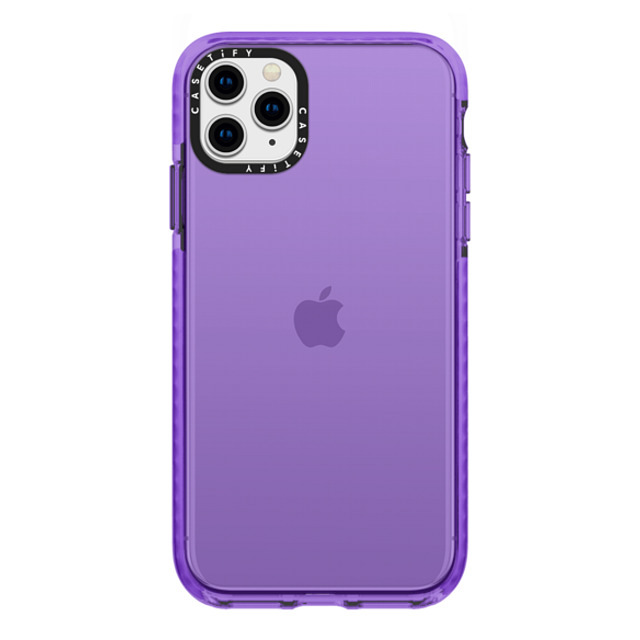 CASETiFY iPhone 11 Pro Max ケース Dark Purple インパクトケース Custom Phone Case casetify