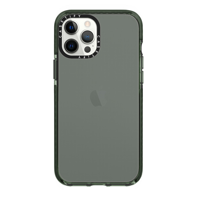 CASETiFY iPhone 12 Pro Max ケース Midnight Green インパクトケース Custom Phone Case casetify