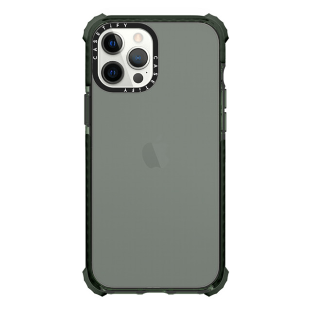 CASETiFY iPhone 12 Pro Max ケース Midnight Green ウルトラインパクトケース Custom Phone Case casetify