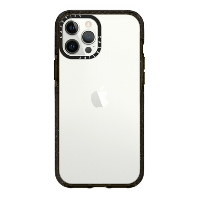 CASETiFY iPhone 12 Pro Max ケース ブラック インパクトケース Custom Phone Case casetify