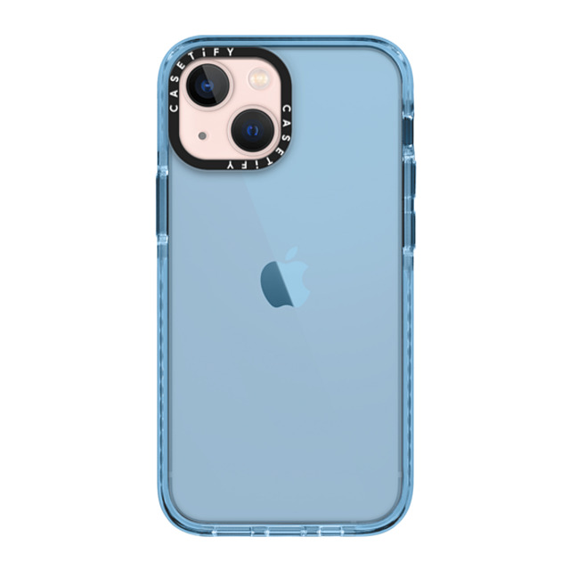 CASETiFY iPhone 13 Mini ケース Sierra Blue インパクトケース Custom Phone Case casetify