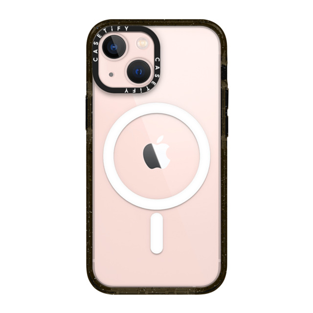 CASETiFY iPhone 13 Mini ケース ブラック インパクトケース MagSafe対応 Custom Phone Case casetify