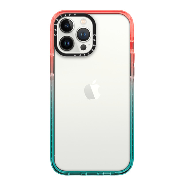 CASETiFY iPhone 13 Pro Max ケース Pink/Blue インパクトケース Custom Phone Case casetify