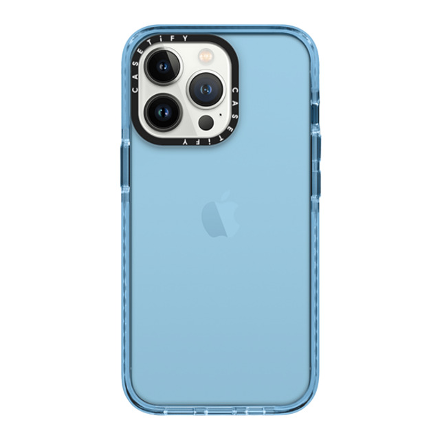 CASETiFY iPhone 13 Pro ケース Sierra Blue インパクトケース Custom Phone Case casetify