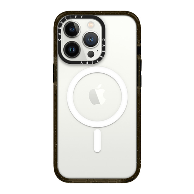 CASETiFY iPhone 13 Pro ケース ブラック インパクトケース MagSafe対応 Custom Phone Case casetify