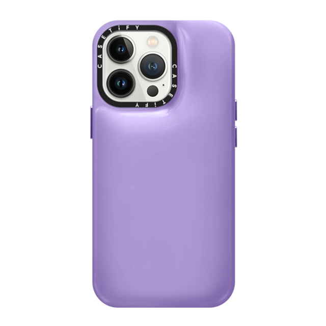 CASETiFY iPhone 13 Pro ケース バイオレット パープル ピローケース Custom Phone Case casetify