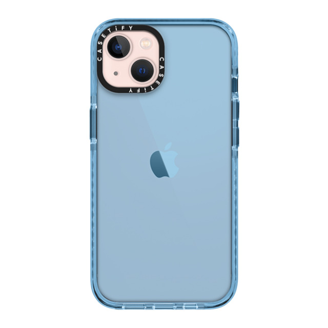 CASETiFY iPhone 13 ケース Sierra Blue インパクトケース Custom Phone Case casetify