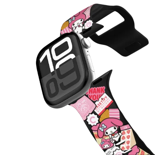 Apple Watch Series 10 (46mm) - My Melody Sticker Watchband